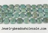 CNG8817 15.5 inches 16mm - 20mm faceted freeform amazonite beads