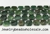 CNG8823 15.5 inches 16mm - 20mm faceted freeform african jade beads