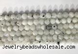 CNG9065 15.5 inches 8mm faceted nuggets white moonstone gemstone beads