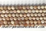 CNG9081 15.5 inches 8mm faceted nuggets moonstone gemstone beads