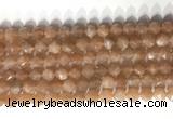 CNG9096 15.5 inches 8mm faceted nuggets moonstone gemstone beads