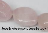 CNG97 15.5 inches 10*18mm - 18*25mm nuggets rose quartz gemstone beads