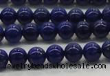 CNL1000 15.5 inches 4mm round AA grade natural lapis lazuli beads