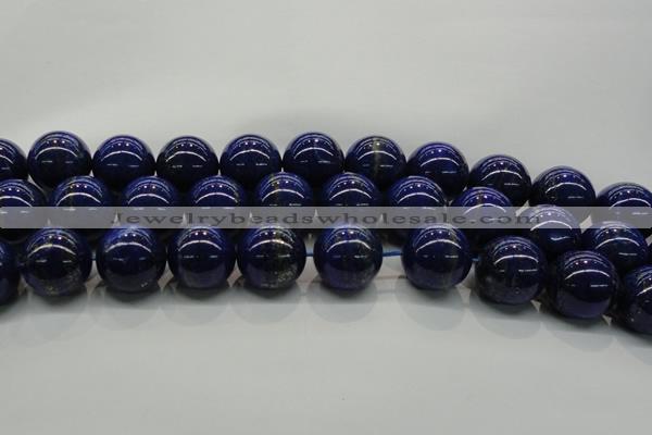 CNL1007 15.5 inches 18mm round A grade natural lapis lazuli beads