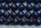 CNL1050 15.5 inches 7.5mm - 8mm round B grade natural lapis lazuli beads