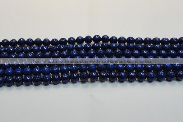 CNL1054 15.5 inches 7.5mm - 8mm round A+ grade natural lapis lazuli beads