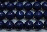 CNL1055 15.5 inches 7.5mm - 8mm round AA grade natural lapis lazuli beads