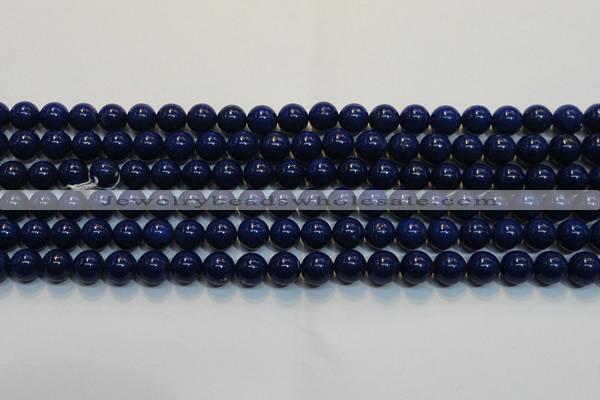 CNL1055 15.5 inches 7.5mm - 8mm round AA grade natural lapis lazuli beads