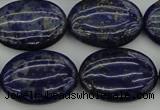 CNL1122 15.5 inches 18*25mm oval lapis lazuli gemstone beads