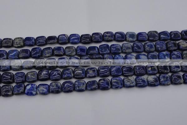 CNL1126 15.5 inches 10*10mm square lapis lazuli gemstone beads