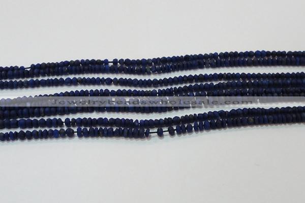 CNL1200 15.5 inches 1.5*2mm faceted rondelle natural lapis lazuli beads