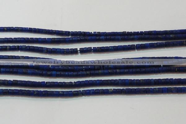 CNL1203 15.5 inches 1.5*2mm tube natural lapis lazuli beads