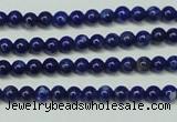 CNL1250 15.5 inches 3mm round natural lapis lazuli beads