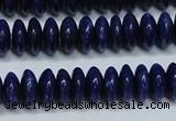 CNL1262 15.5 inches 4*10mm rondelle natural lapis lazuli beads