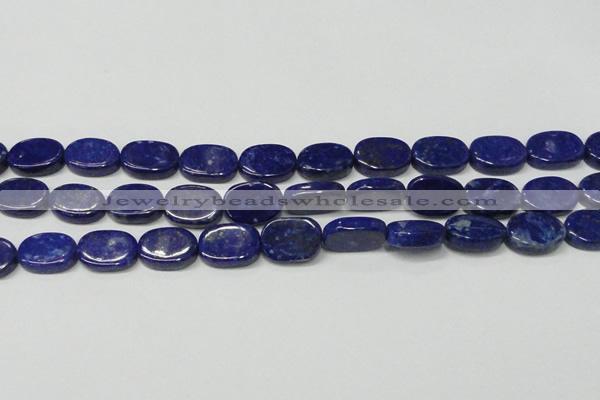 CNL1278 15.5 inches 13*18mm oval natural lapis lazuli beads