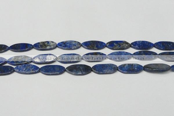 CNL1296 15.5 inches 14*30mm marquise natural lapis lazuli beads