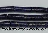 CNL1508 15.5 inches 4*12mm tube lapis lazuli beads wholesale