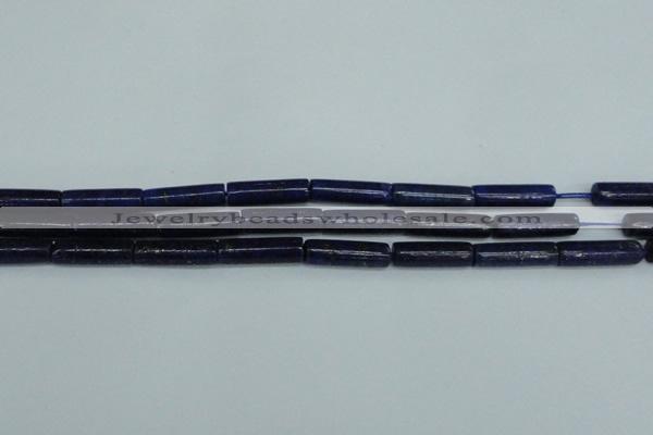 CNL1510 15.5 inches 6*20mm tube lapis lazuli beads wholesale