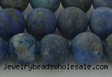 CNL1654 15.5 inches 12mm round matte lapis lazuli beads wholesale