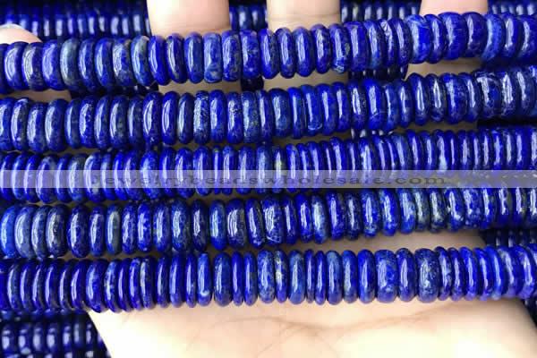 CNL1698 15.5 inches 3*10mm - 4*10mm rondelle lapis lazuli beads