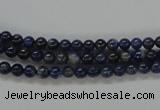 CNL202 15.5 inches 4mm round natural lapis lazuli beads wholesale