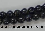 CNL207 15.5 inches 8mm round natural lapis lazuli beads wholesale