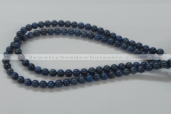 CNL208 15.5 inches 8mm round natural lapis lazuli beads wholesale