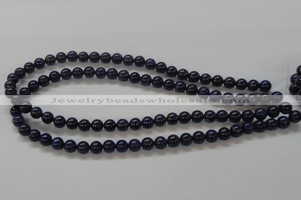 CNL209 15.5 inches 8mm round natural lapis lazuli beads wholesale