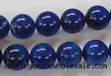 CNL225 15.5 inches 12mm round A- grade natural lapis lazuli beads