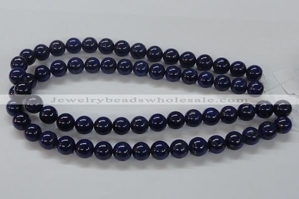 CNL226 15.5 inches 12mm round AAA grade natural lapis lazuli beads