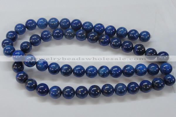 CNL229 15.5 inches 14mm round natural lapis lazuli beads wholesale