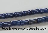 CNL238 15.5 inches 6*8mm bamboo shape natural lapis lazuli beads wholesale