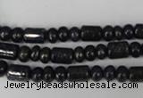 CNL434 15.5 inches 4*6mm rondelle & 6*9mm tube natural lapis lazuli beads