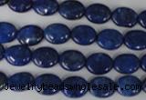 CNL478 15.5 inches 8*10mm oval natural lapis lazuli gemstone beads