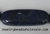 CNL489 15.5 inches 18*48mm oval natural lapis lazuli gemstone beads