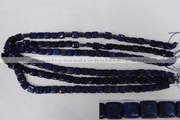 CNL510 15.5 inches 8*8mm square natural lapis lazuli gemstone beads