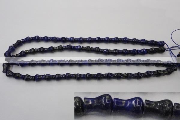 CNL630 15.5 inches 8*12mm vase-shaped natural lapis lazuli beads