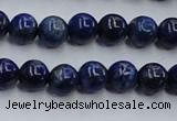 CNL713 15.5 inches 6mm round natural lapis lazuli gemstone beads