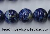 CNL718 15.5 inches 16mm round natural lapis lazuli gemstone beads