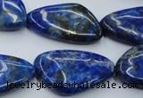 CNL778 15.5 inches 18*30mm freeform natural lapis lazuli gemstone beads