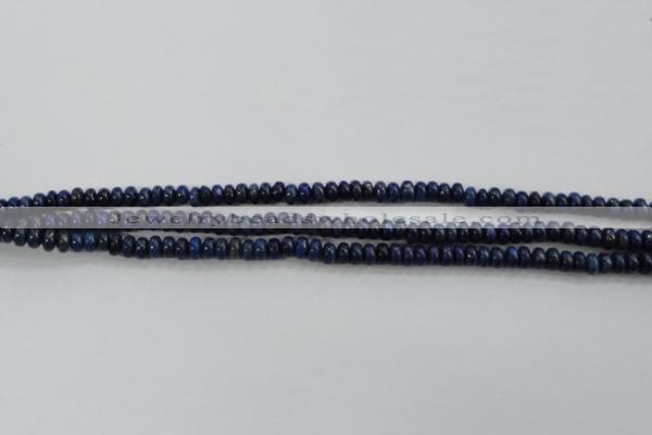 CNL860 15.5 inches 2*4mm rondelle natural lapis lazuli gemstone beads