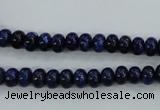 CNL861 15.5 inches 4*6mm rondelle natural lapis lazuli gemstone beads