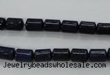 CNL882 15.5 inches 7*9mm tube natural lapis lazuli gemstone beads