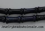 CNL913 15.5 inches 8*18mm bone natural lapis lazuli gemstone beads