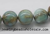 CNS26 16 inches 14mm round natural serpentine jasper beads wholesale