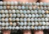 CNS301 15.5 inches 6mm round natural serpentine jasper beads