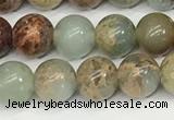 CNS331 15.5 inches 6mm round serpentine jasper beads wholesale