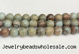 CNS336 15.5 inches 16mm round serpentine jasper beads wholesale