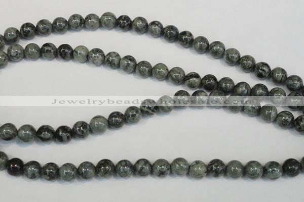 CNS402 15.5 inches 8mm round natural serpentine jasper beads