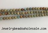 CNS701 15.5 inches 6mm round serpentine jasper beads wholesale